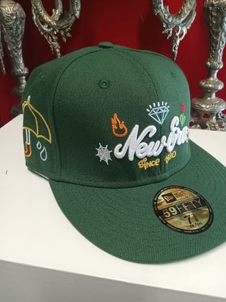 Gorra New Era 59Fifty verde
Talla 7.3/8