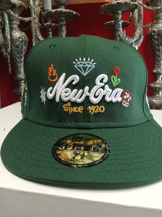 Gorra New Era 59Fifty verde
Talla 7.3/8