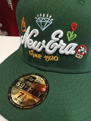 Gorra New Era 59Fifty verde
Talla 7.3/8