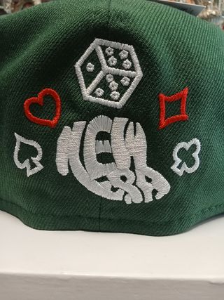 Gorra New Era 59Fifty verde
Talla 7.3/8