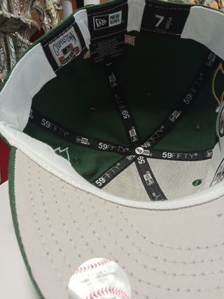 Gorra New Era 59Fifty verde
Talla 7.3/8