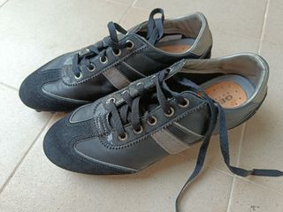 Zapatos Geox negros deportivos