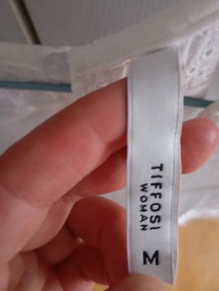 Camiseta blanca Tiffosi - Tirantes