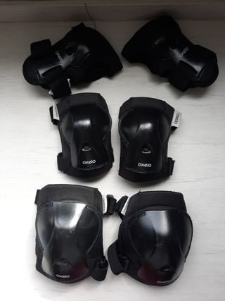 Protectores Oxelo niño 6 a 10 años - talla XS