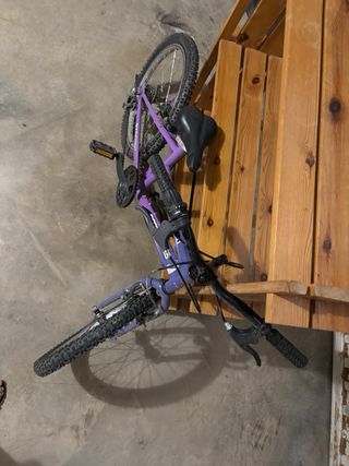 Bicicleta Boomerang morada