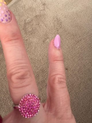 Anillo Swarovski Rosa Plata