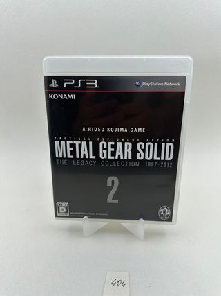 Metal Gear Solid Legacy Collection PS3 Playstation