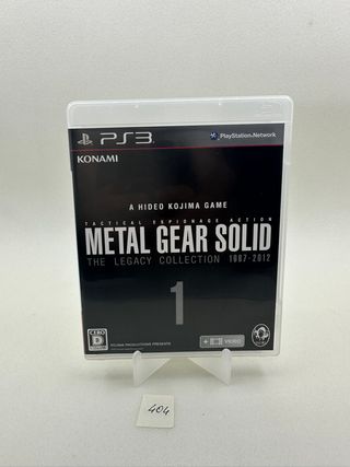 Metal Gear Solid Legacy Collection PS3 Playstation