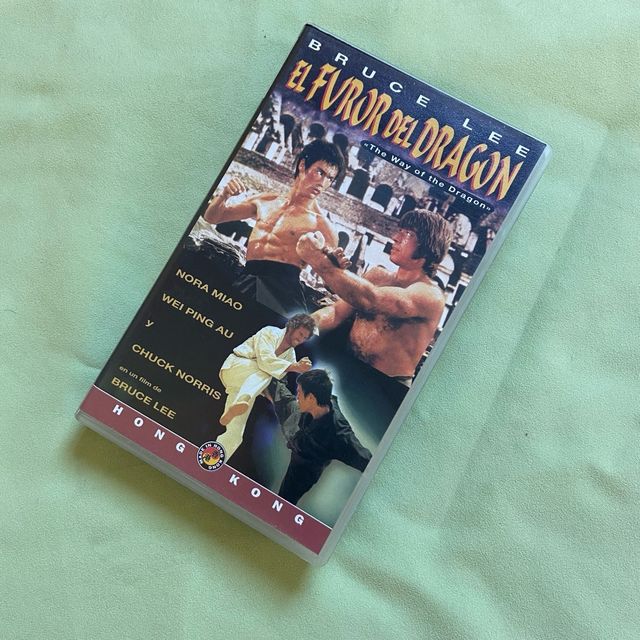 VHS L'ira del drago (Bruce Lee)