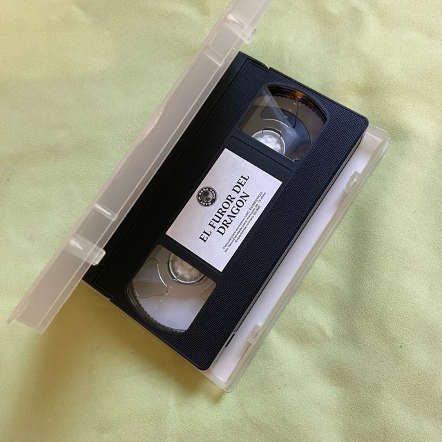 VHS L'ira del drago (Bruce Lee)