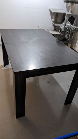 Mesa extensible negra - Comedor