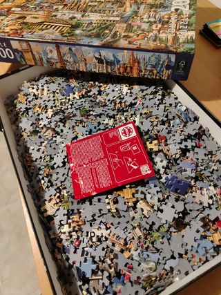 Puzzle Educca 2000 piezas Simbolos de Europa