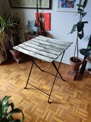 Mesa plegable balcón o terraza ikea TARNO