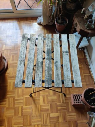 Mesa plegable balcón o terraza ikea TARNO