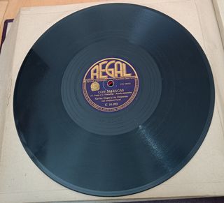 Disco vinilo 78 rpm Xavier Cugat