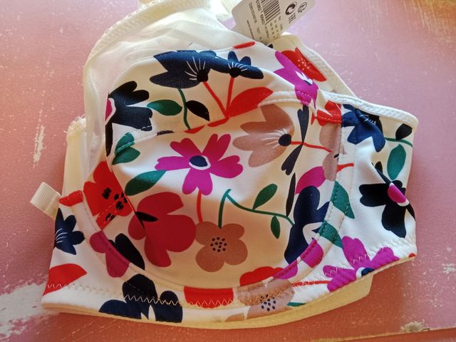 Sujetador Dim 85B floral