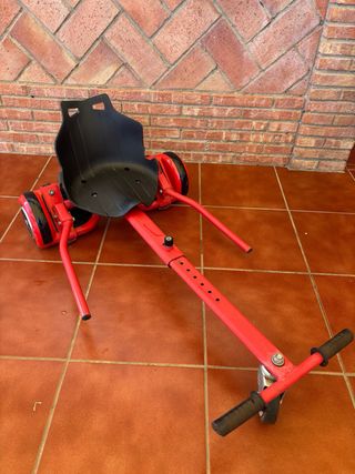 Hoverboard rojo + silla