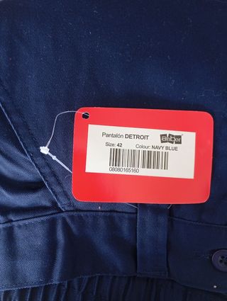Pantalón Velilla Basic blanco talla 44