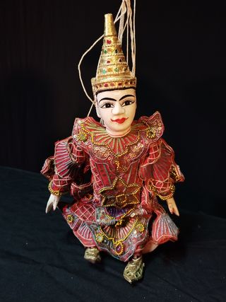 6 Marionetas Birmanas - Artesanía