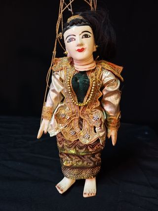 6 Marionetas Birmanas - Artesanía