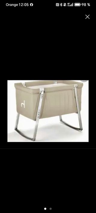Cuna colecho Babyhome - beige