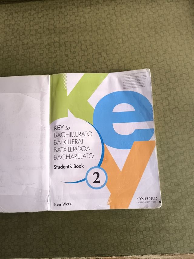 Key to Bachillerato 2. Student's Book