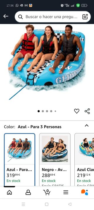 Flotador hinchable Freeflow