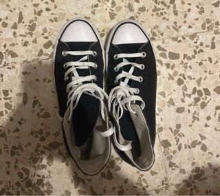 Converse Chuck Taylor negras altas