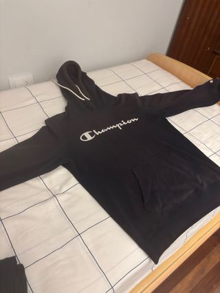 Sudadera Champion negra