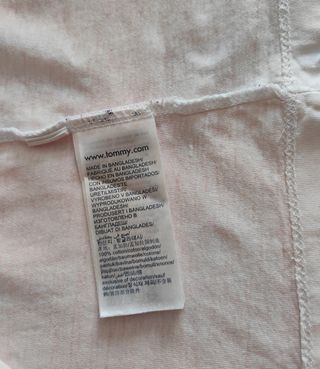 Camiseta Tommy Hilfiger blanca