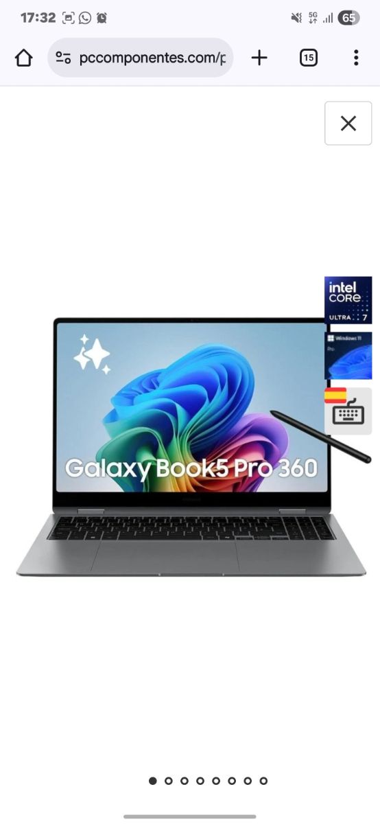 Samsung Galaxy Book5 Pro 360 i7 a estrenar!
