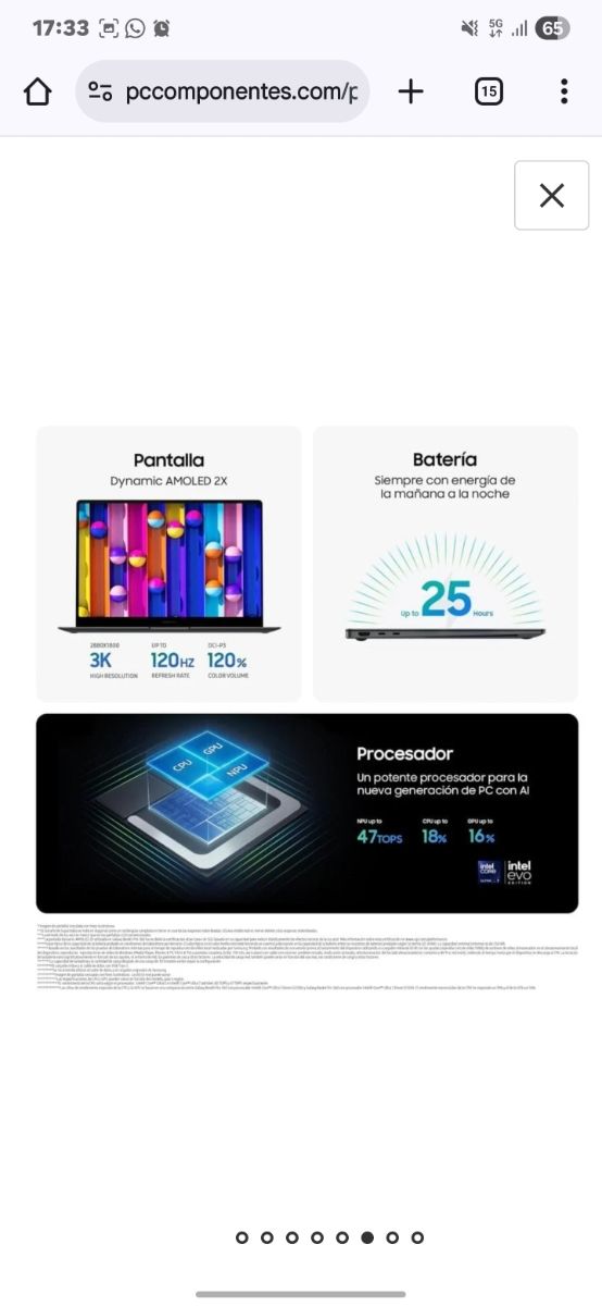 Samsung Galaxy Book5 Pro 360 i7 a estrenar!