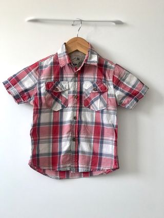 Camisa cuadros niño Mayoral 2 años 92 cm retro