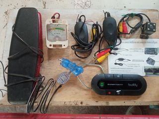Kit telecamera retromarcia wireless,luci per stop,