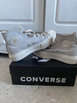 Converse grises - zapatillas altas