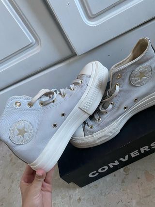 Converse grises - zapatillas altas