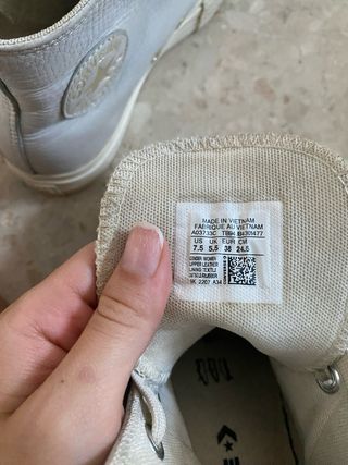 Converse grises - zapatillas altas