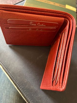 Cartera Pierre Cardin Piel Marrón