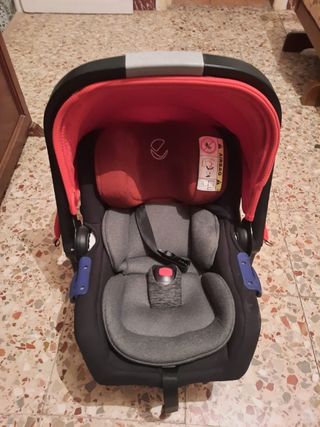 Coche bebé rojo grupo 0+