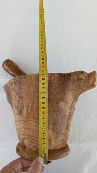 Mortero Madera de la ISLA DEL HIERRO