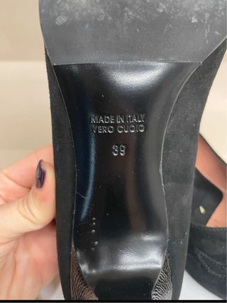 Décolleté MOT-CLA nere
