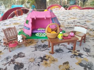 Lote camping Sylvanian 
