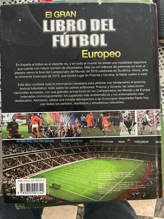 el gran libro del fútbol europeo