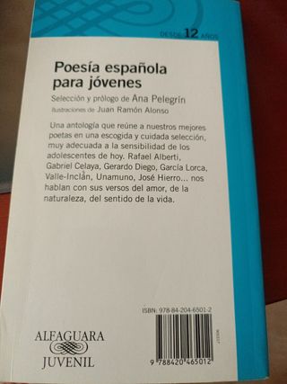 Poesía española para jóvenes (Spanish Edition)