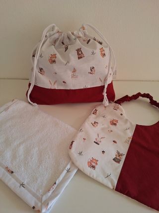 Set Asilo Bosco: Bavaglino e Sacca