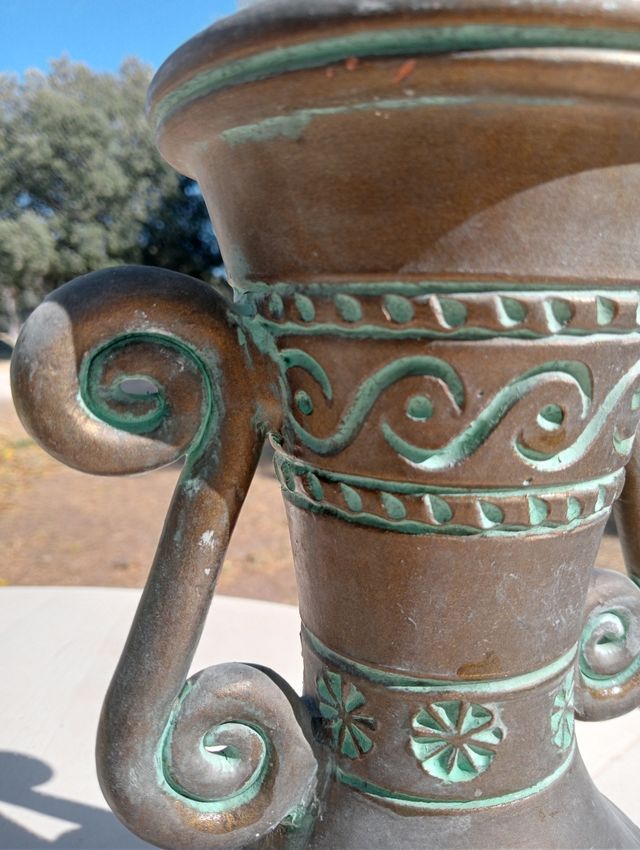 Jarrón cerámico griego