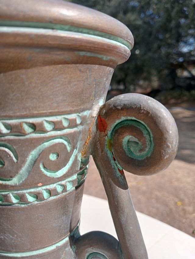 Jarrón cerámico griego