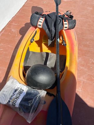 Kayak + Remo + Casco