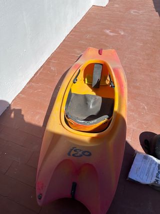 Kayak + Remo + Casco