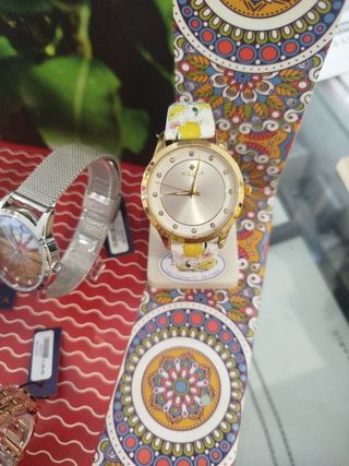 Orologio Mizzica donna - bianco e oro